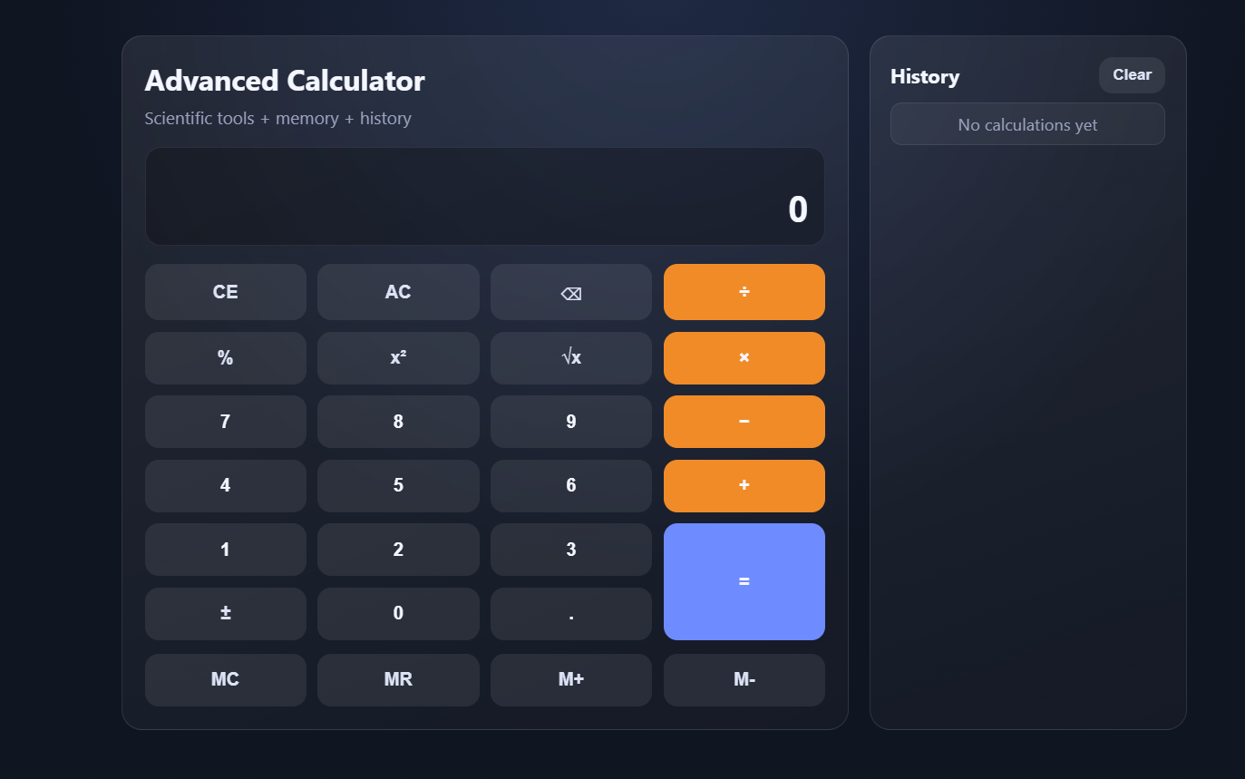 Image of Advanced Calculator